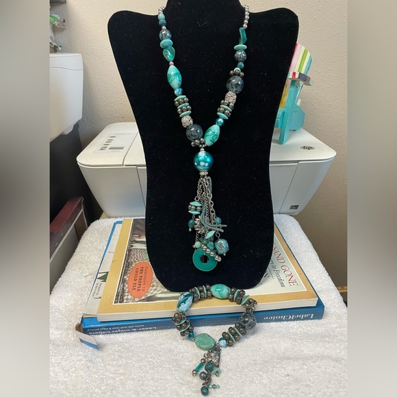 Jewelry - Mother of Pearl Necklace and Bracelet